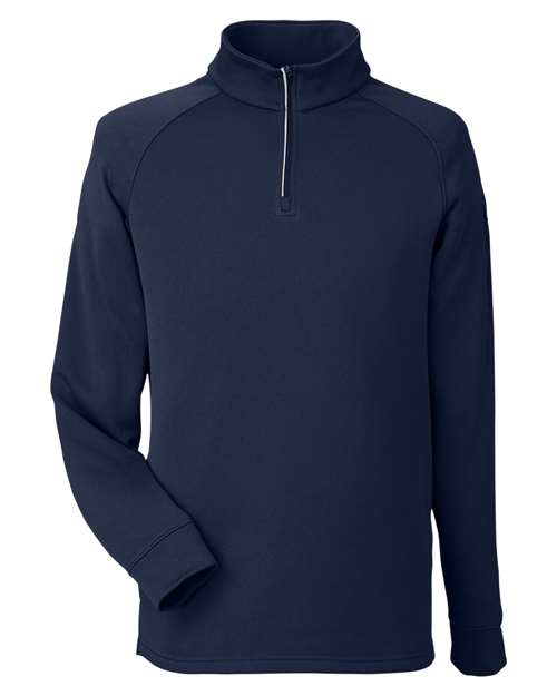 CORE365 Unisex Fusion ChromaSoft Fleece Quarter-Zip Pullover