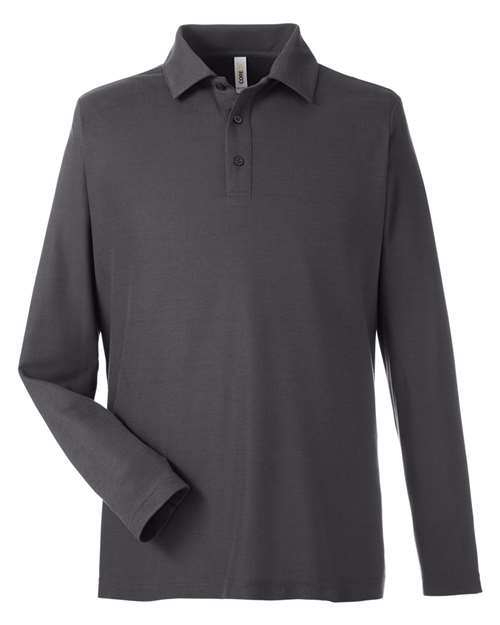 CORE365 Men's Fusion ChromaSoft Long Sleeve Pique Polo