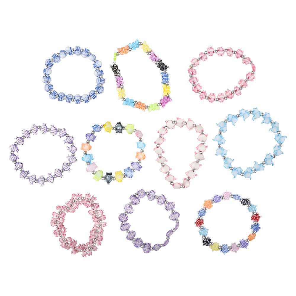 Animal Stretch Bracelets 72ct