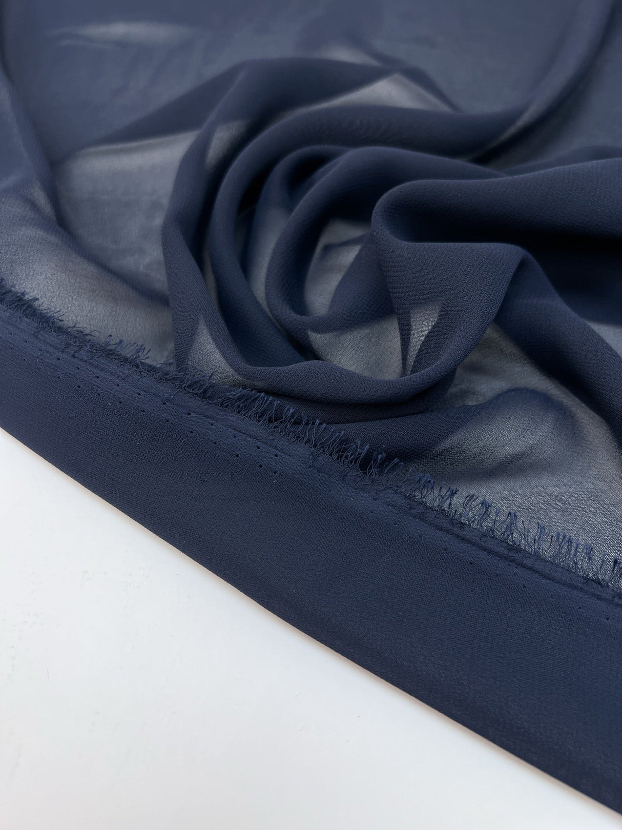 Polyamide Crepe Fabric Blue