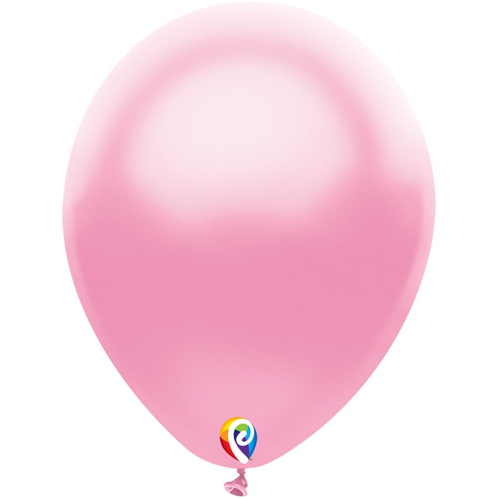 Pearl Pink Latex Balloons