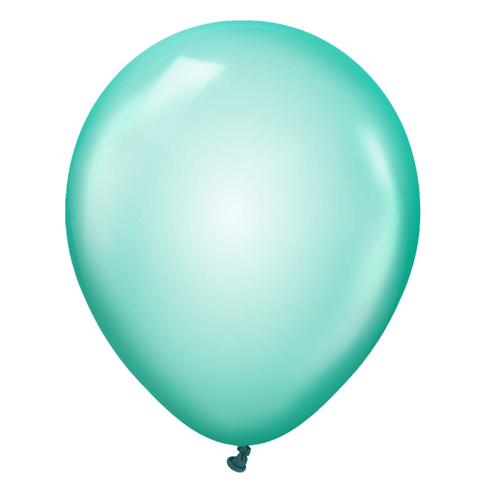 Latex Balloons Kalisan Crystal Turquoise 12 Inch
