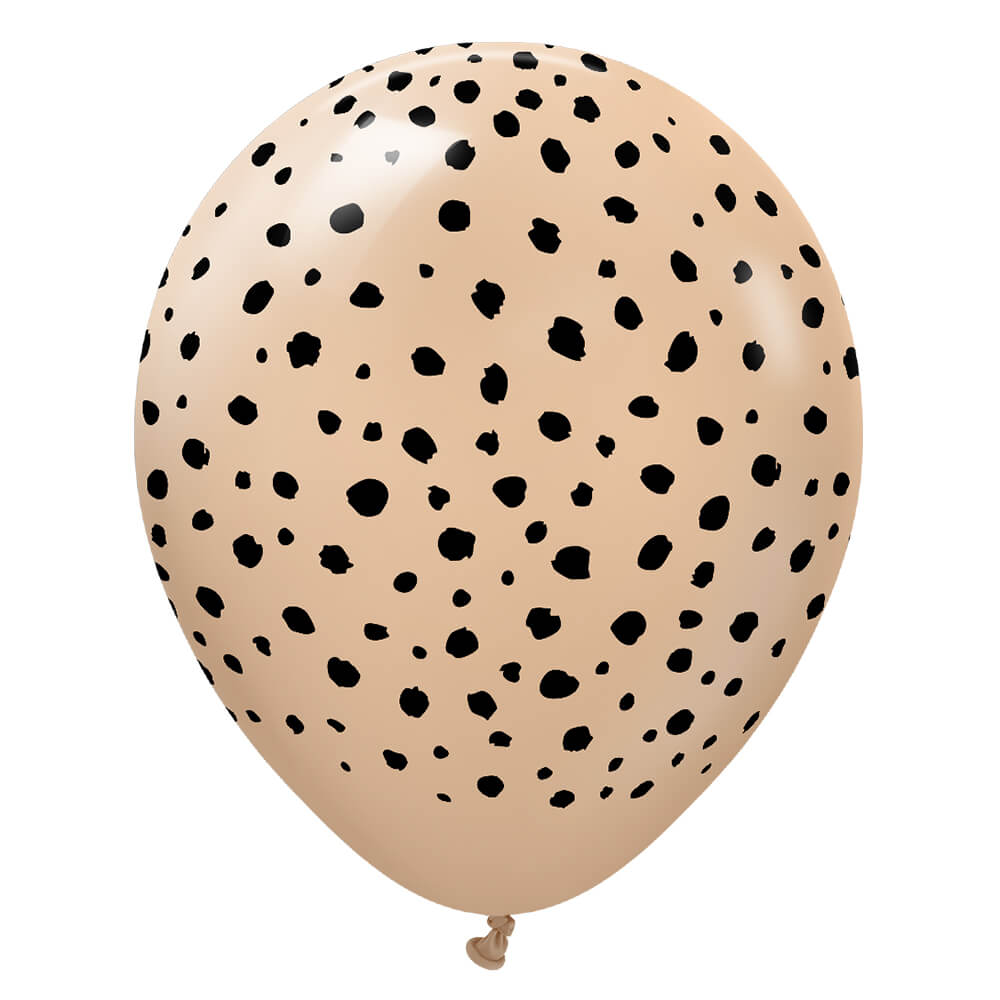 Latex Balloons Safari Cheetah 12 Inch