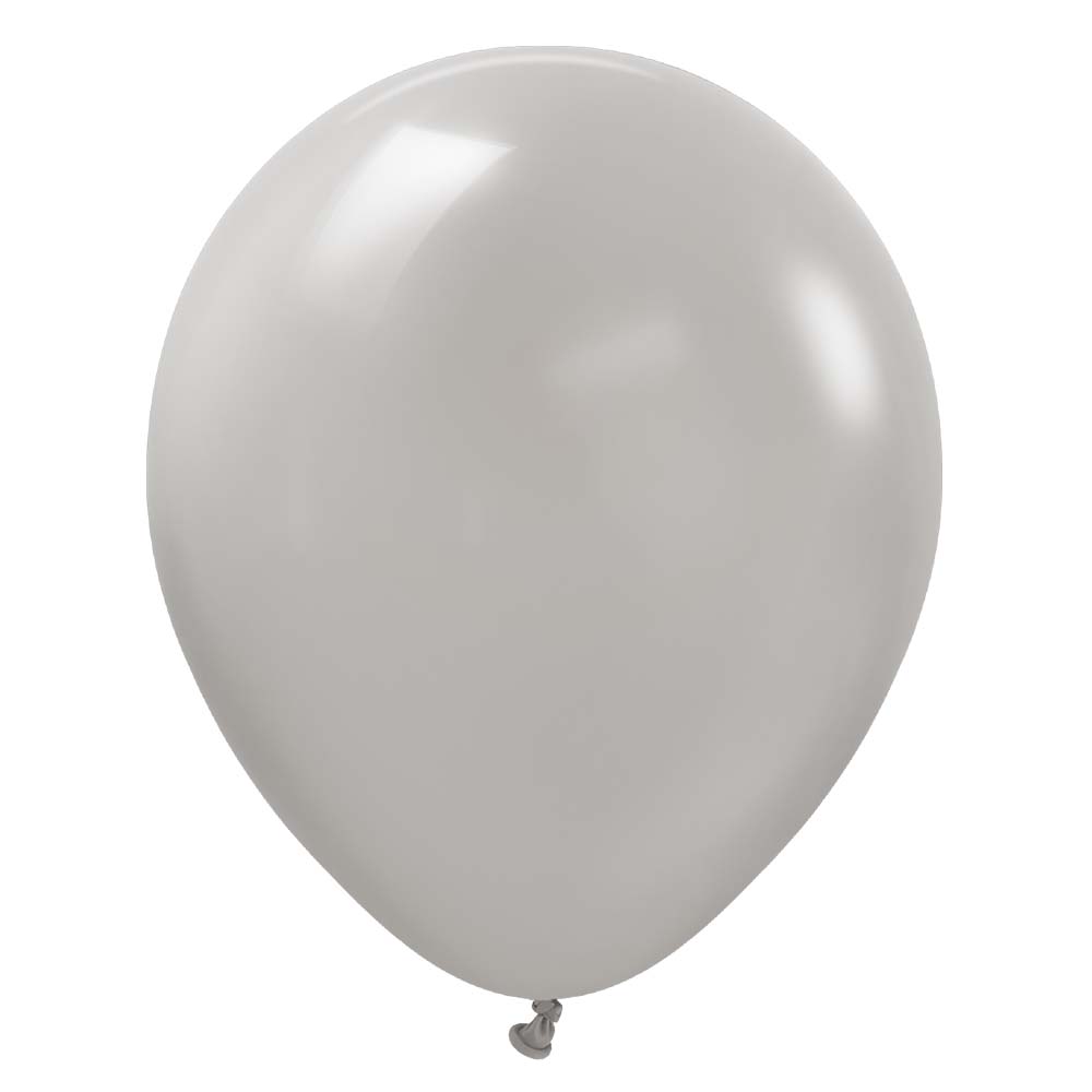 Latex Balloons 12 Inch Kalisan Standard Grey