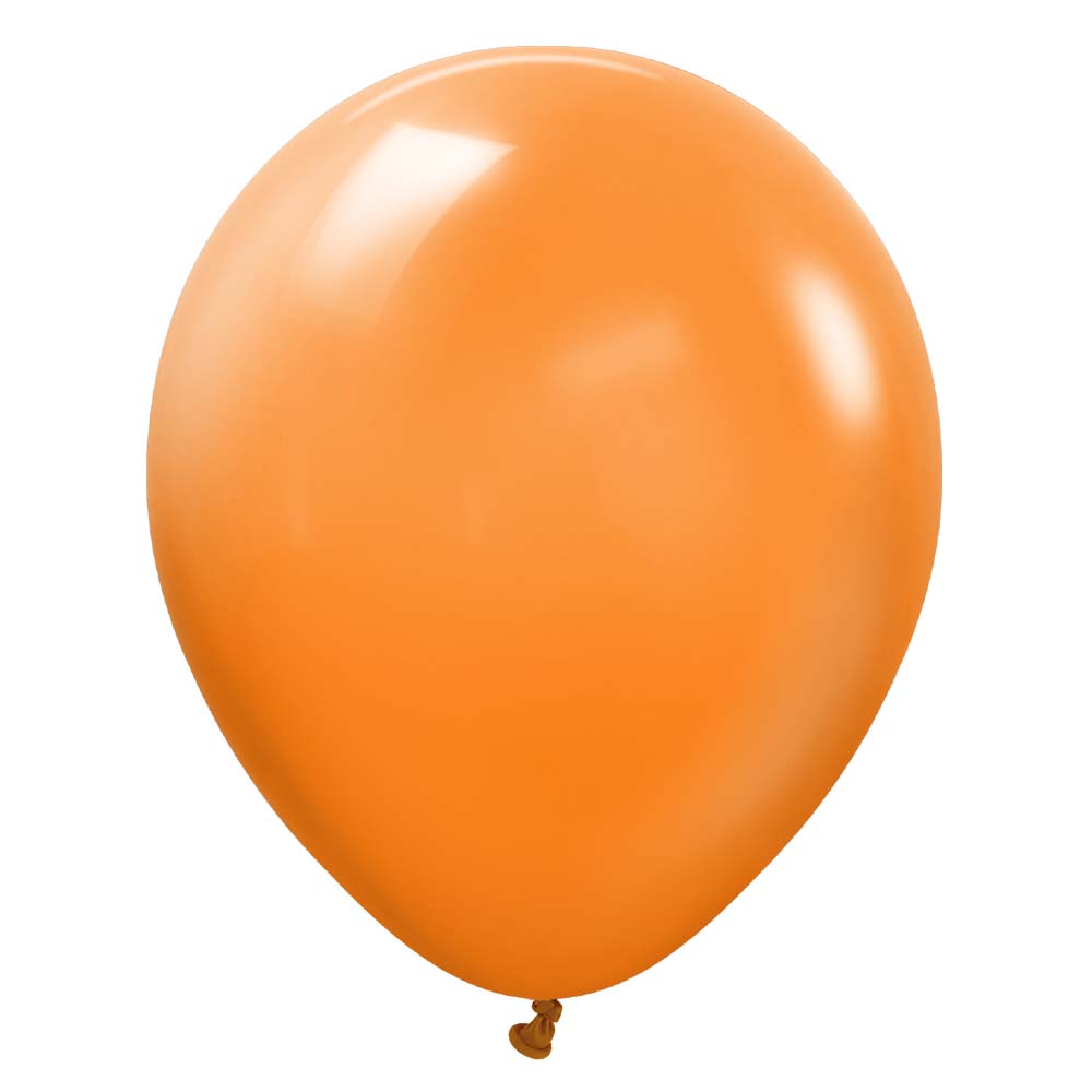Latex Balloons 12 Inch Kalisan Standard Orange