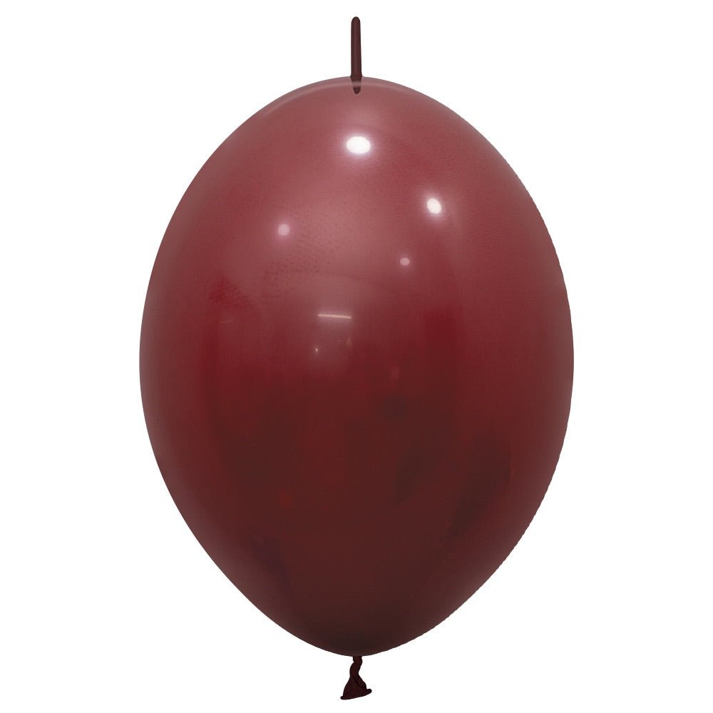 Latex Balloons 12 Inch Sempertex Link-O-Loon Deluxe Merlot