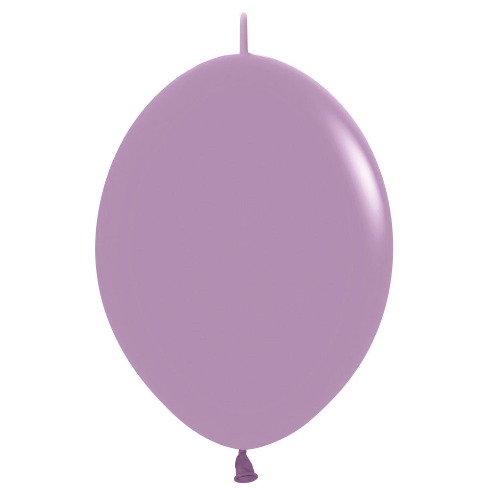 Latex Balloons 12 Inch Sempertex Link-O-Loon Pastel Dusk Lavender