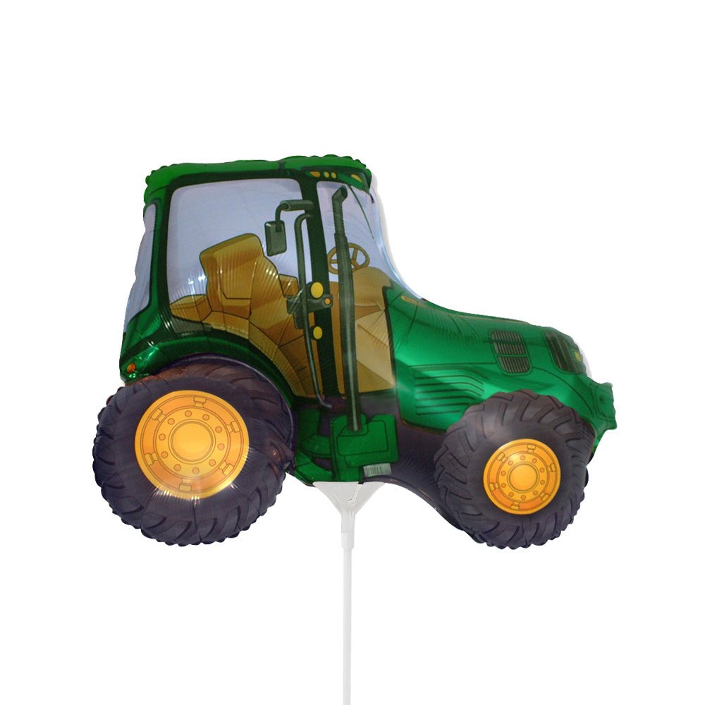 Tractor Green Foil Balloon