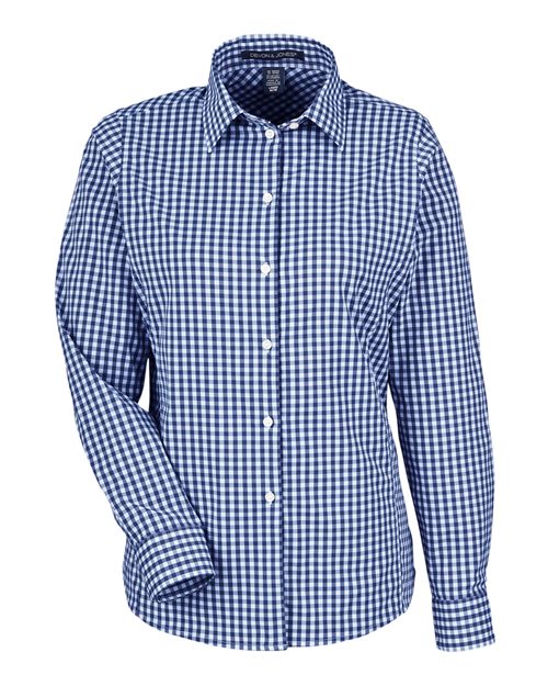 Women's CrownLux Performance Gingham Dress Shirt