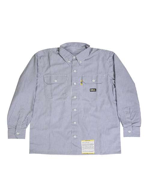 Men's Tall Flame-Resistant Plaid Work Shirt