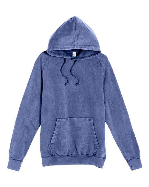 Lane Seven Unisex Vintage Raglan Hooded Sweatshirt