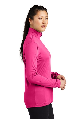 Sport-Tek® Women's PosiCharge Competitor Long Sleeve 1/4-Zip Pullover