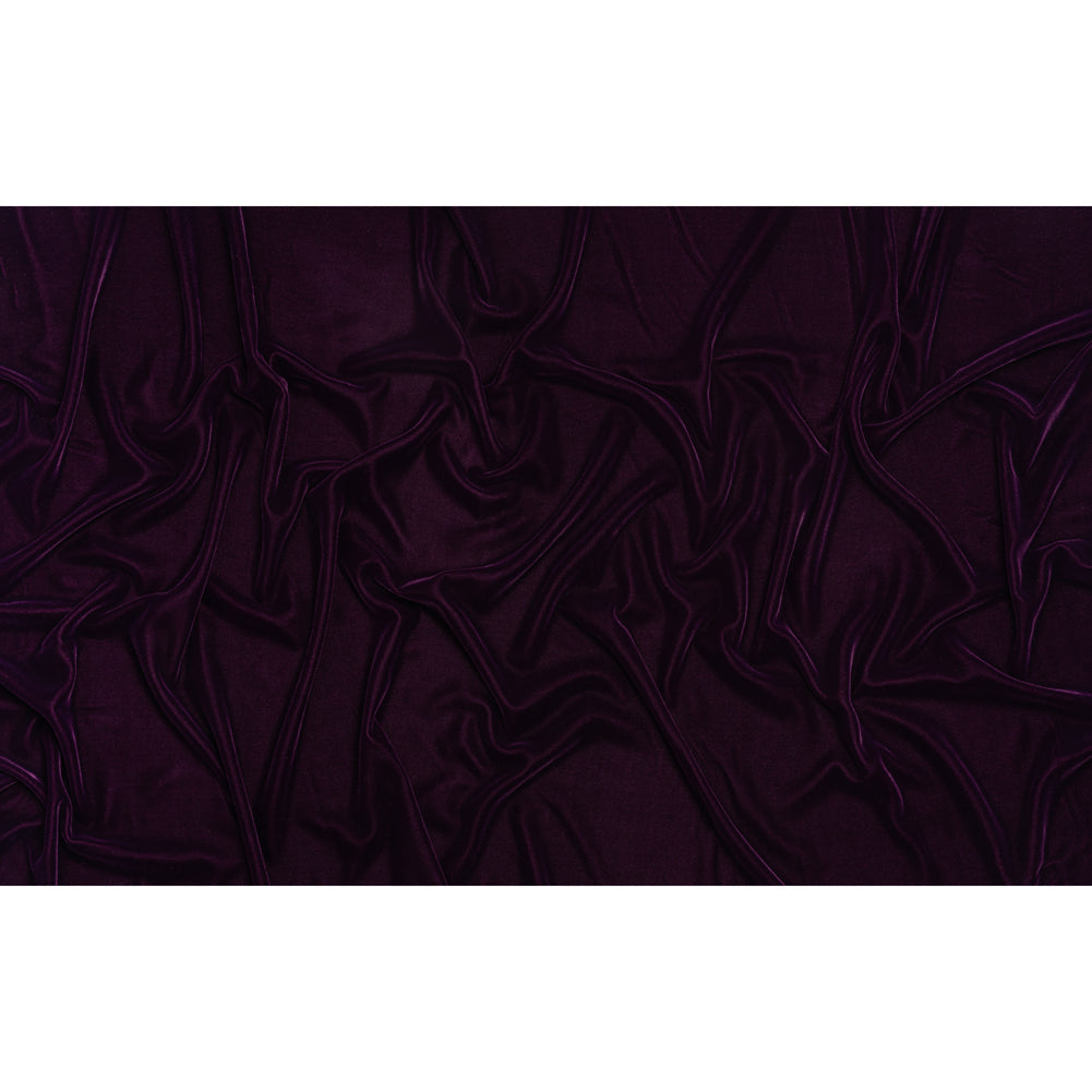 Polyester Micro Velvet - Plum