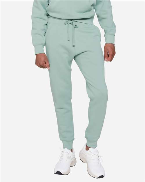 Unisex Premium Cotton Blend Jogger Pants with Fleece & Ribbed Cuffs