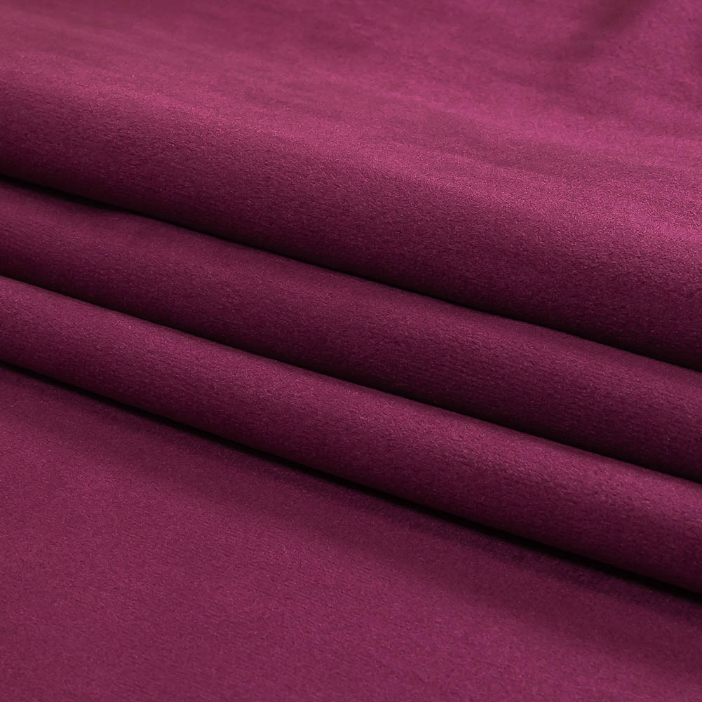 Deep Orchid Creamy Polyester Velvet