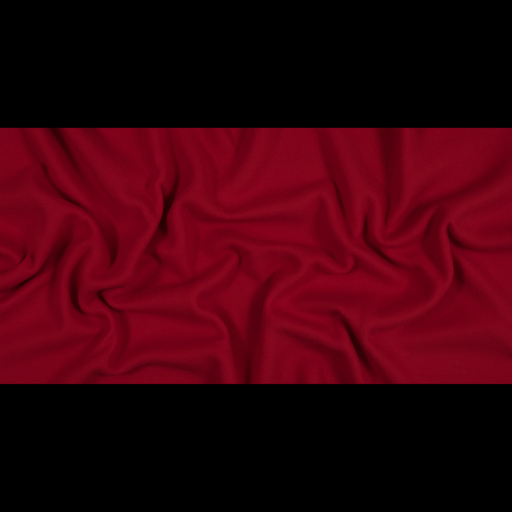 No-Pill Polyester Fleece - Red Molten - Shropshire Collection