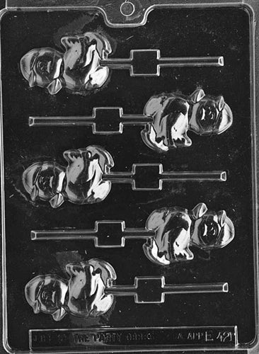 Duck With Cap Lolly Chocolate Mold - LPE421