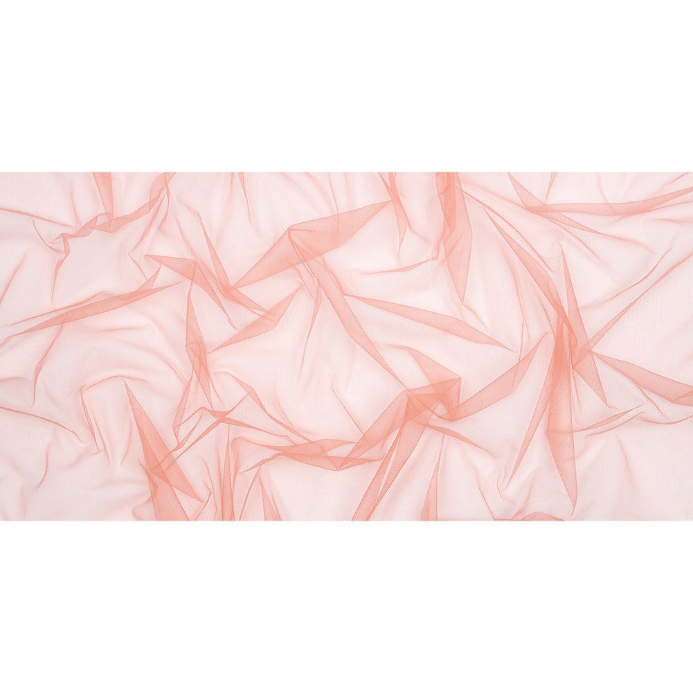 Soft Nylon Tulle - Bright Coral - Leonardo Collection