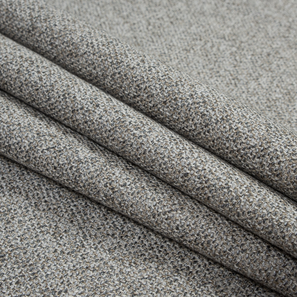 Beige and Gray Upholstery Tweed