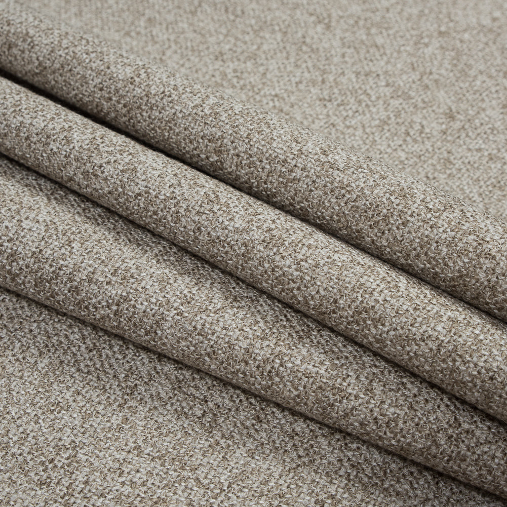 Light Beige and White Upholstery Tweed