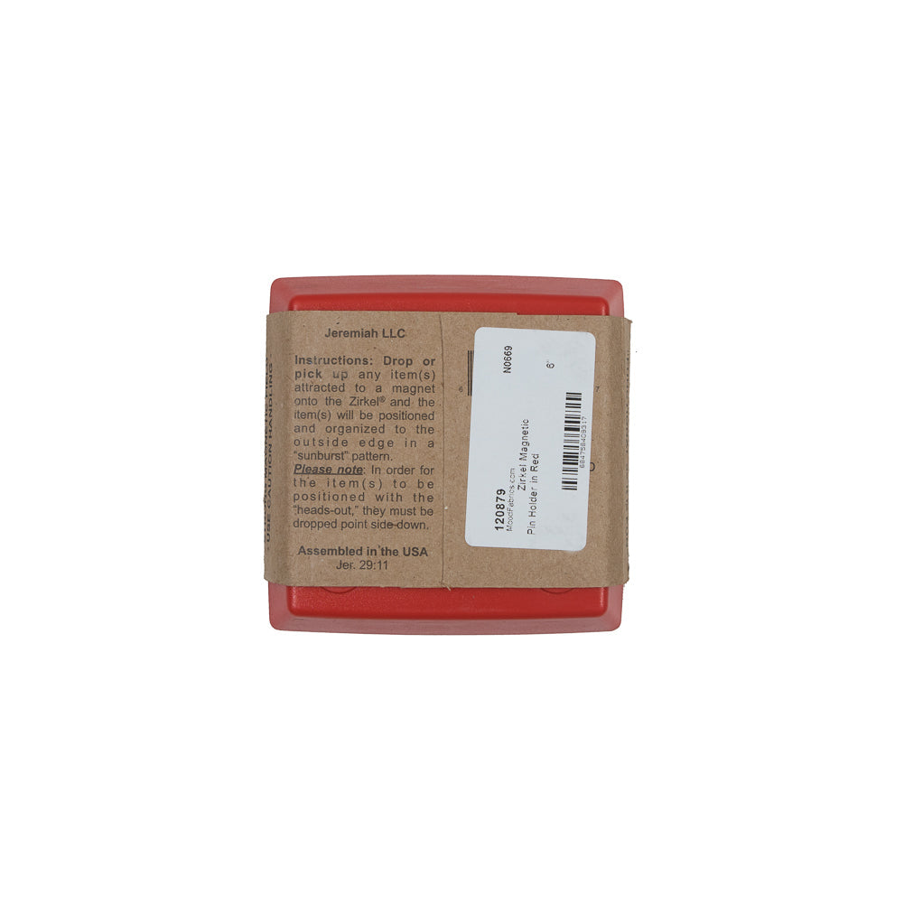 Zirkel Magnetic Pin Holder in Red