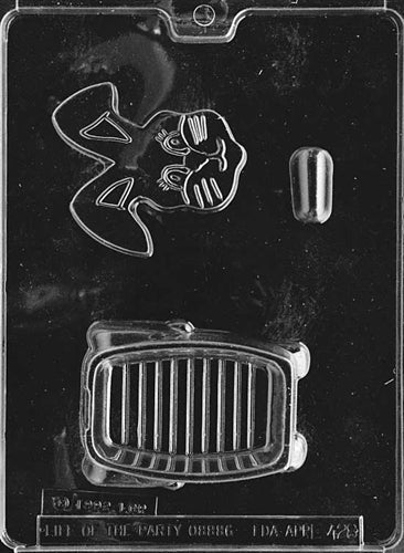 3D Bunny Pour Box Chocolate Mold - LPE428