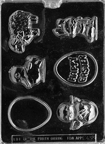 Easter Assortment Chocolate Mold