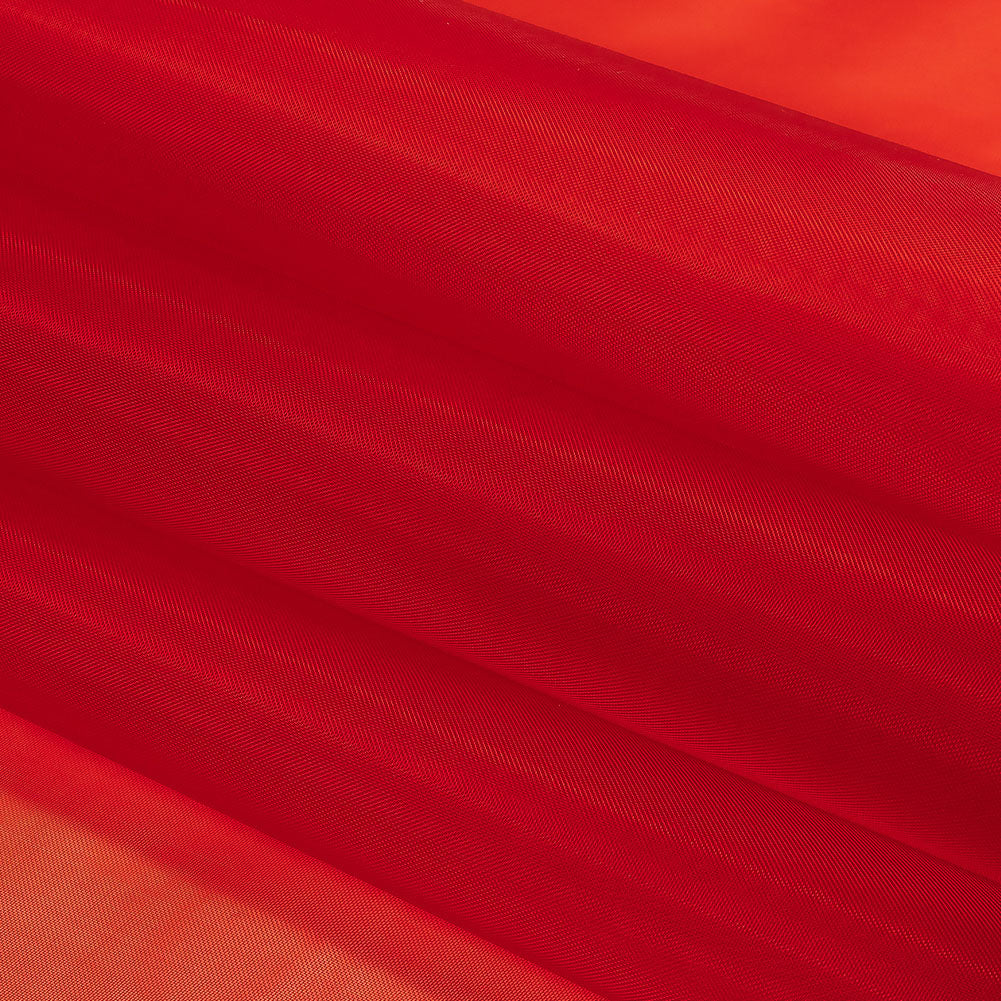 Stiff Polyester Organdy - Red - Rhiannon Collection