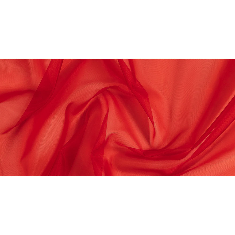 Stiff Polyester Organdy - Red - Rhiannon Collection