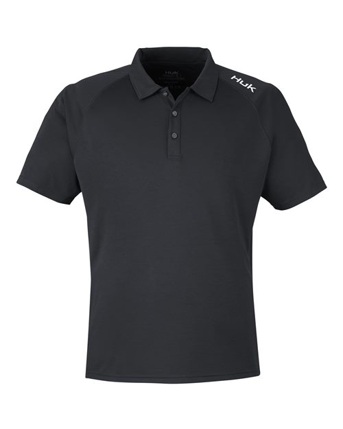 HUK Men's LoPro Solid Performance Polo