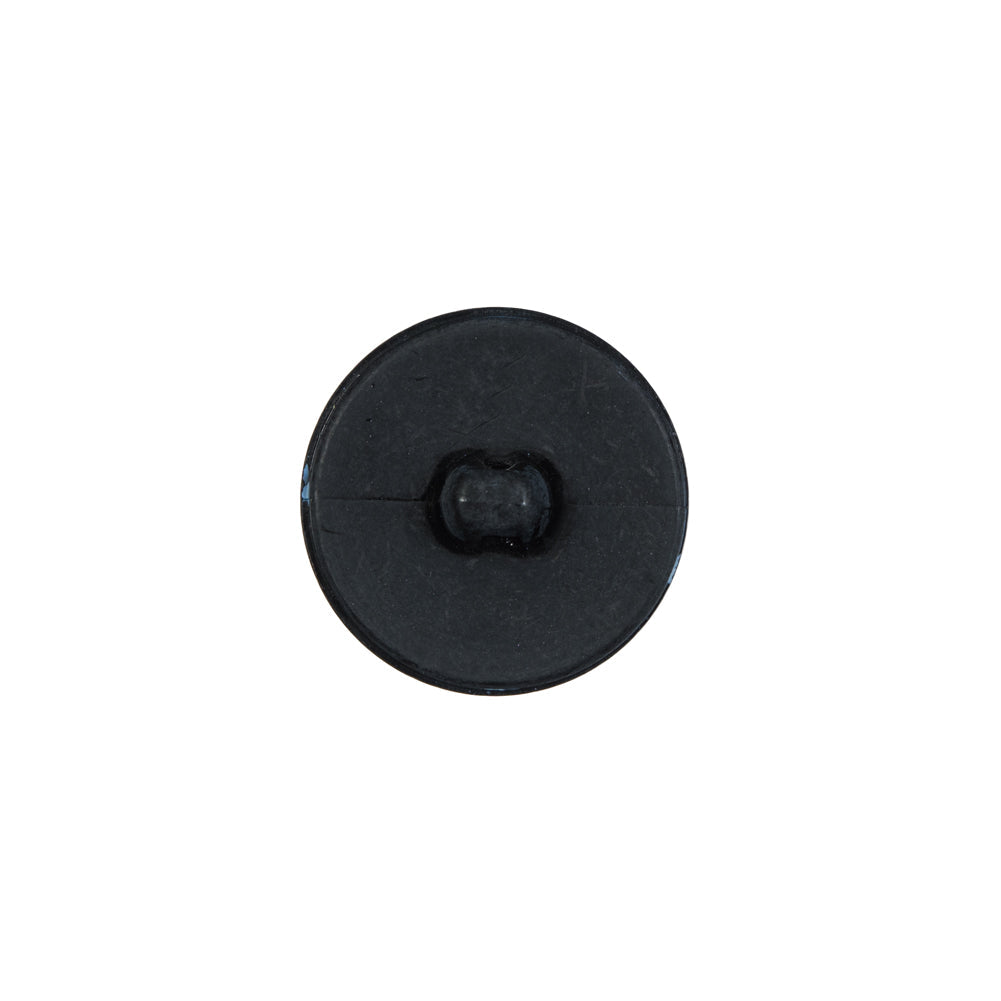 Italian White and Navy Anchor Shank Back Button - 24L/15mm