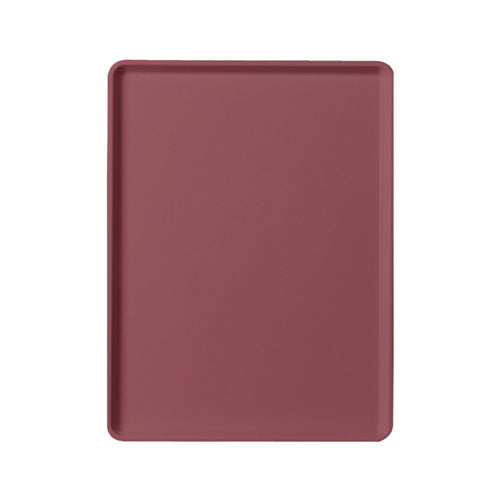 Cambro 1216D410 12" x 16" Dietary Tray, Raspberry Cream - Pack of 12