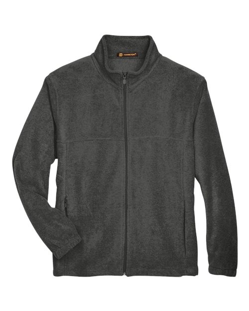 Harriton Men's Full-Zip Fleece Jacket