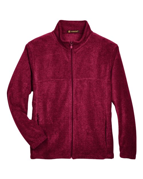 Harriton Men's Full-Zip Fleece Jacket