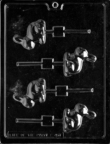 Bunny Lolly Chocolate Mold - LPE451