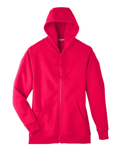 Team 365 Unisex Zone HydroSport Heavyweight Full-Zip Hooded Sweatshirt
