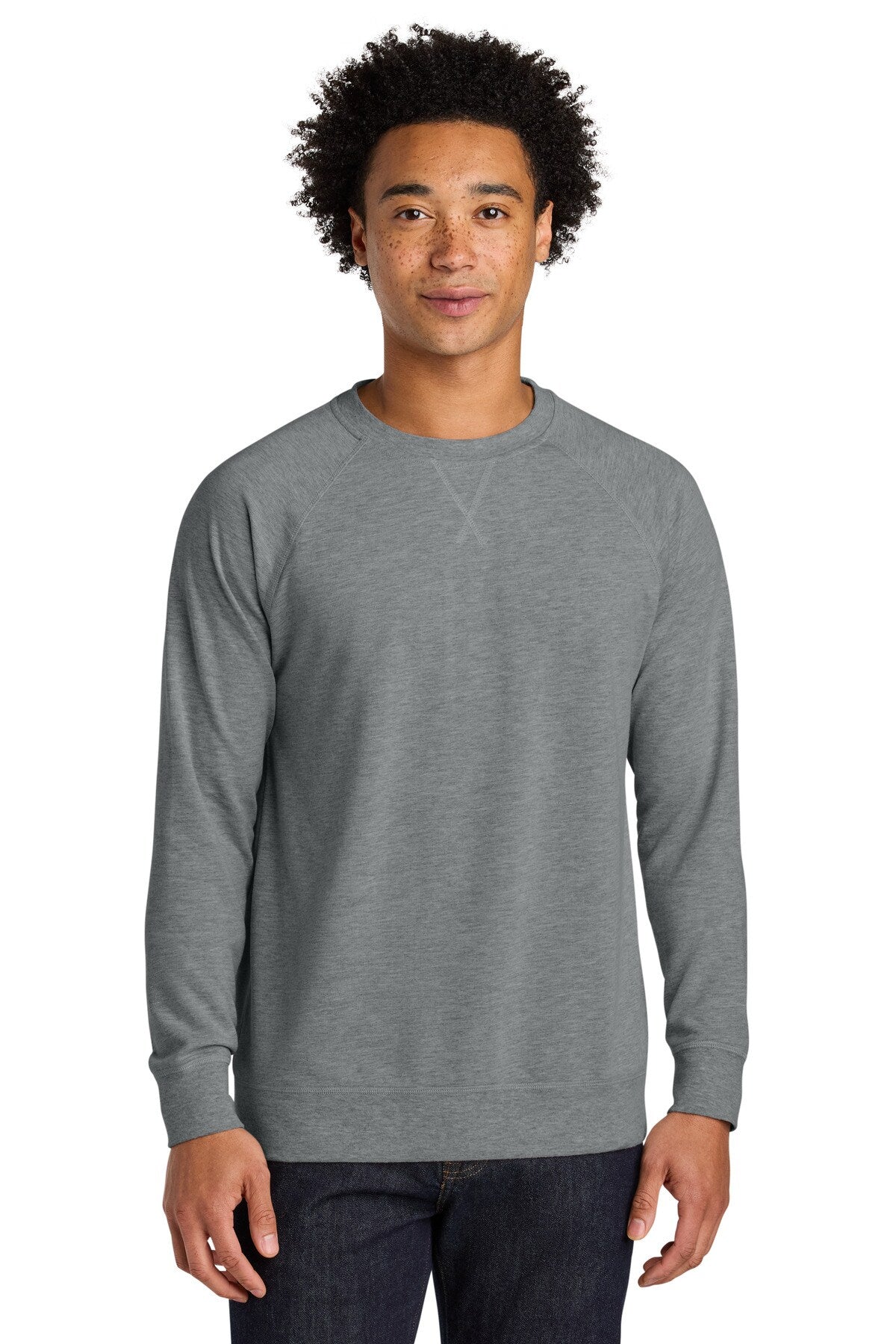 Next Level® Unisex Laguna Raglan Crewneck Long Sleeve Sweatshirt