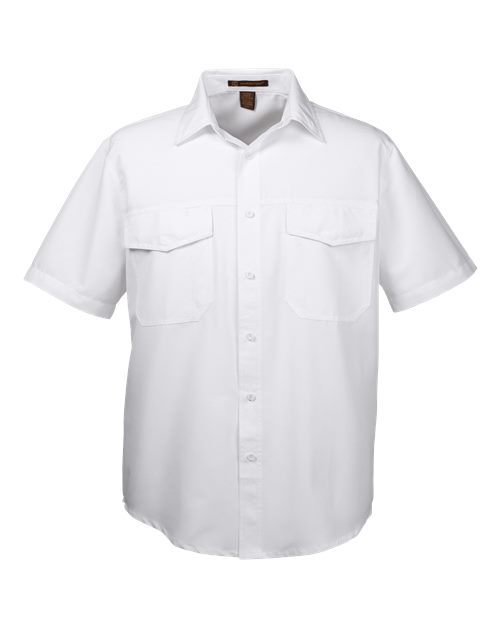 Harriton Men's Key West Short Sleeve Performance Staff Shirt