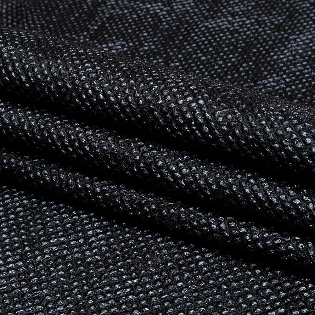 Marylin Metallic Navy Diamond Quilted Brocade