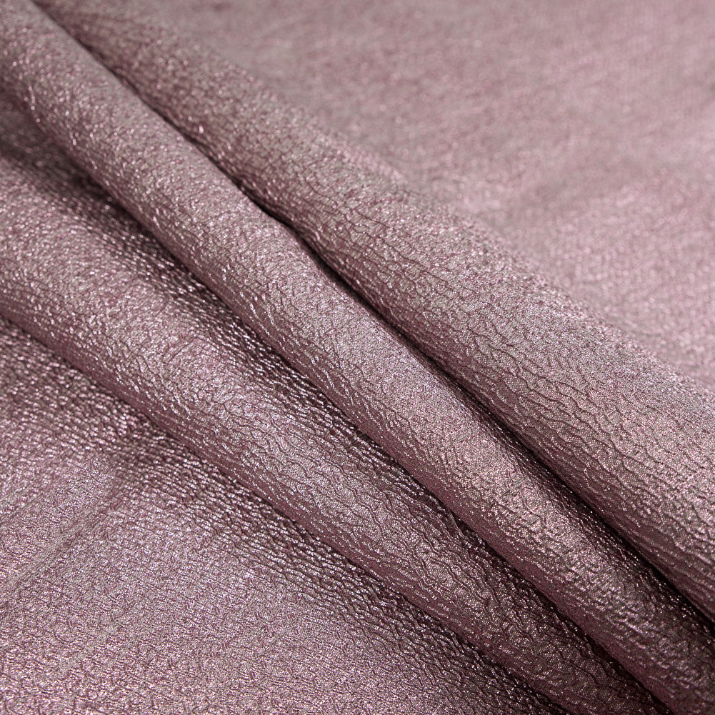 Rose Gold and Silver Luxury Metallic Brocade