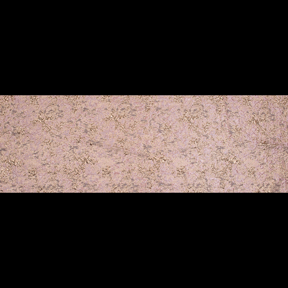 Candy Pink and Gold Luxury Abstract Metallic Brocade