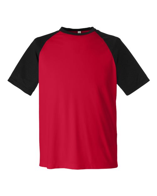 Team 365 Unisex Zone Colorblock Raglan T-Shirt