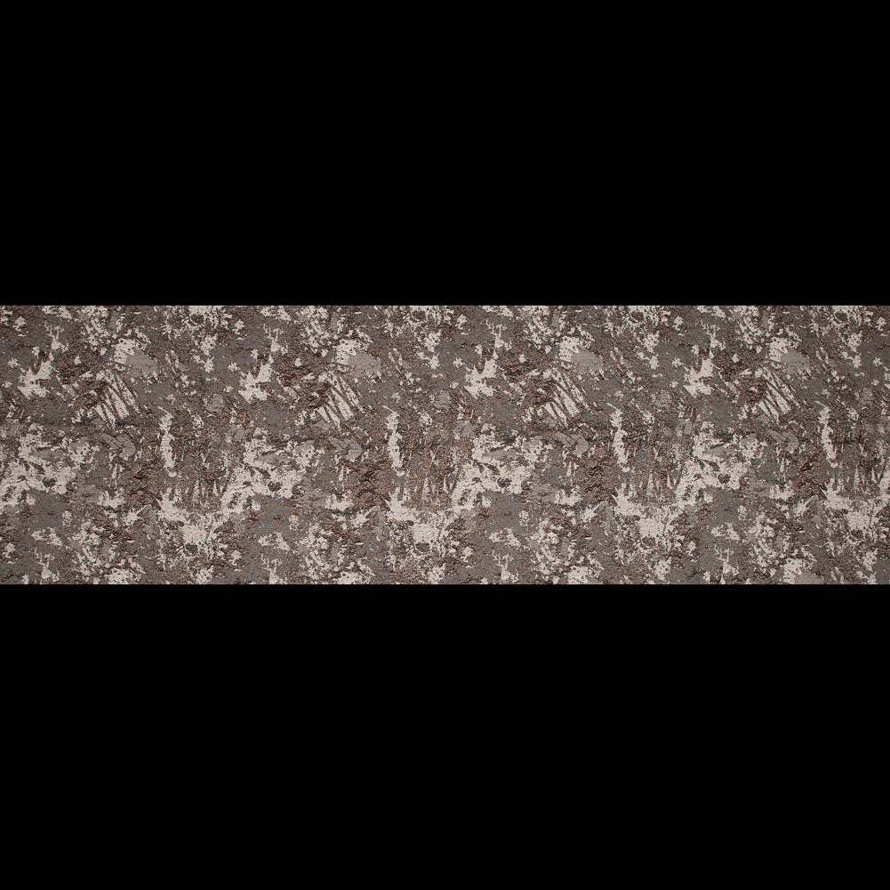 Beige and Bronze Luxury Abstract Metallic Brocade