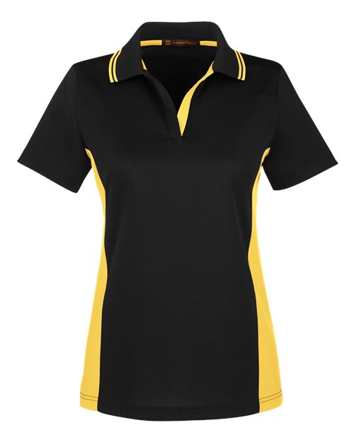Harriton Women's Flash Snag Protection Plus Colorblock Polo