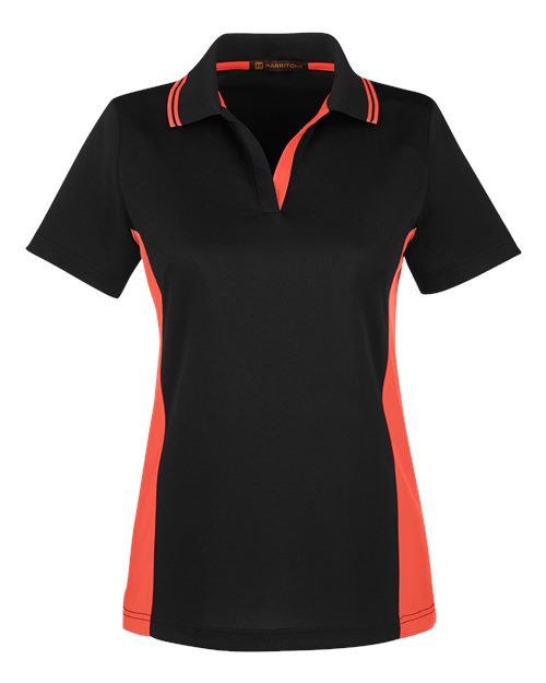 Harriton Women's Flash Snag Protection Plus Colorblock Polo