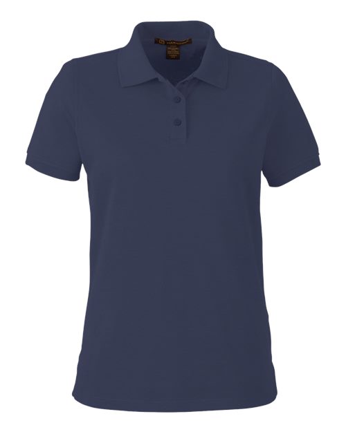 Harriton Women's Valiant Cotton Snag Protect Polo