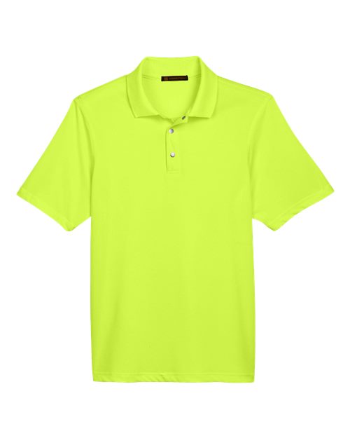 Harriton Men's Advantage Snag Protection Plus Snap Placket Polo