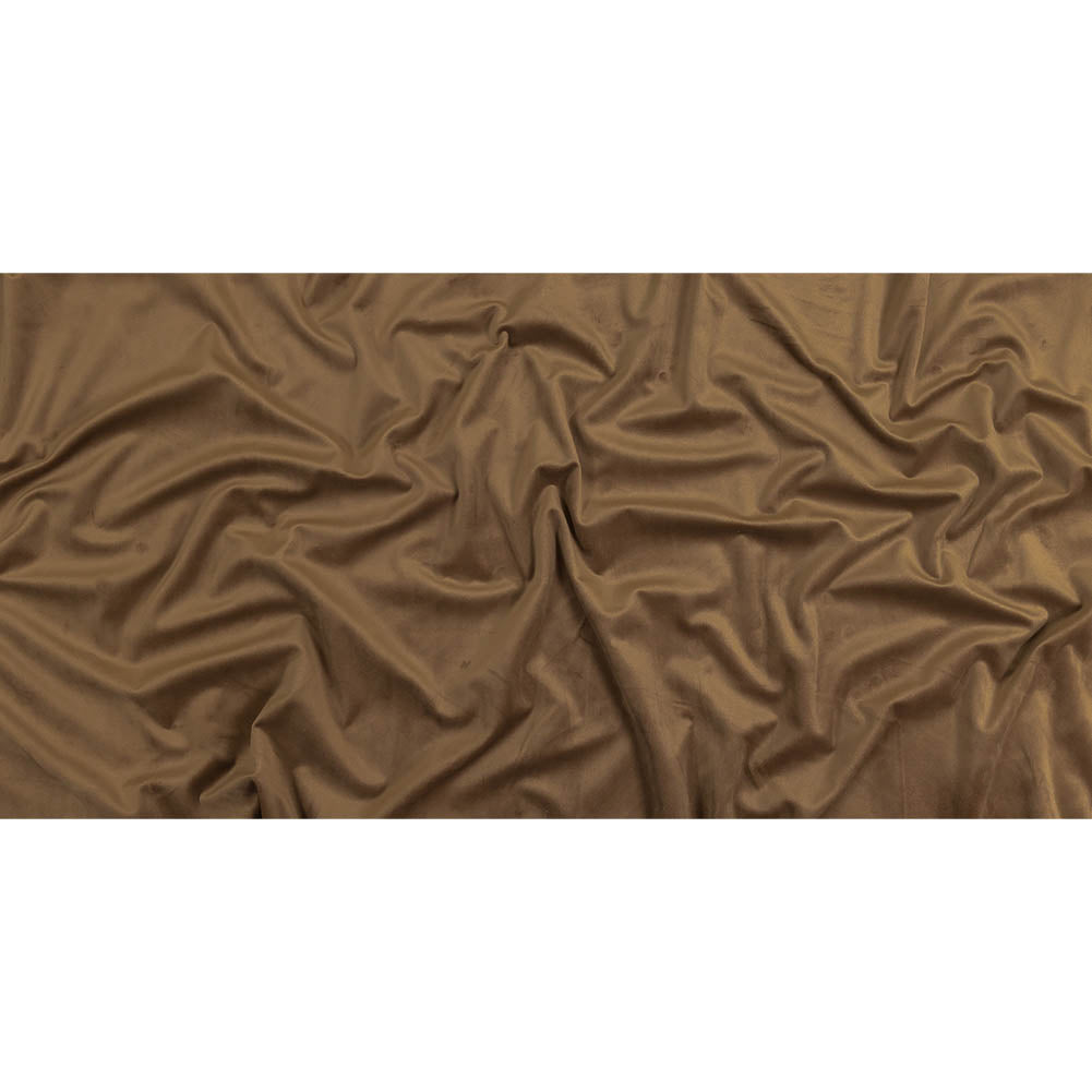 Elmwood Creamy Polyester Velvet