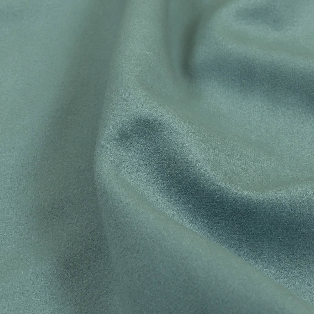 Lagoon Creamy Polyester Velvet
