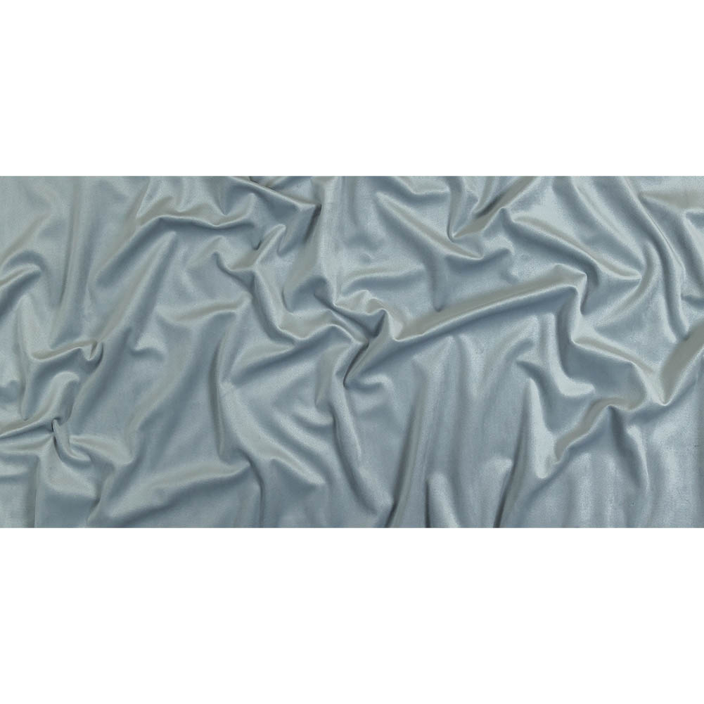 Sterling Creamy Polyester Velvet